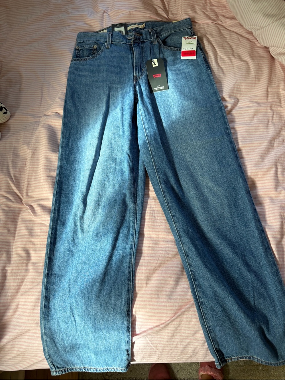 Levi's Women’s Medium Blue Baggy Dad Jeans
